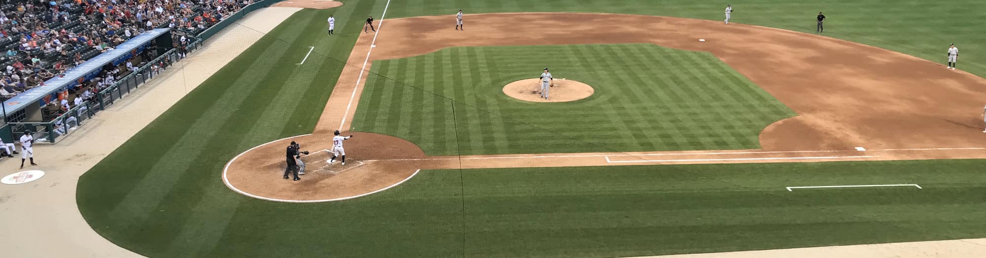 green baseball field Columbia